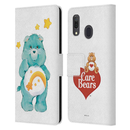 Care Bears Classic Wish Leather Book Wallet Case Cover For Samsung Galaxy A33 5G (2022)