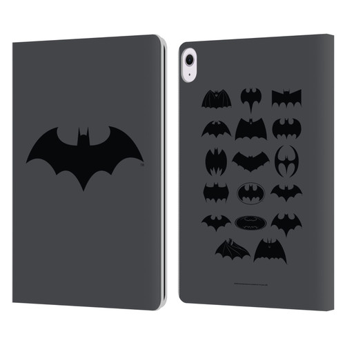 Batman DC Comics Logos Hush Leather Book Wallet Case Cover For Apple iPad Air 13 2024
