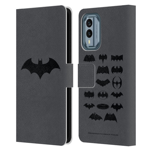 Batman DC Comics Logos Hush Leather Book Wallet Case Cover For Nokia X30