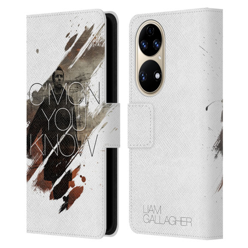Liam Gallagher Graphics Concert Leather Book Wallet Case Cover For Huawei P50