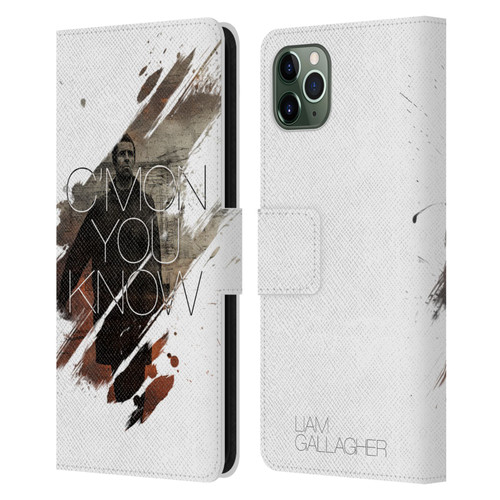 Liam Gallagher Graphics Concert Leather Book Wallet Case Cover For Apple iPhone 11 Pro Max