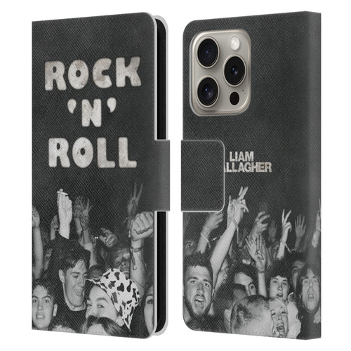 Liam Gallagher Graphics Album Cover Leather Book Wallet Case Cover For Apple iPhone 16 Pro