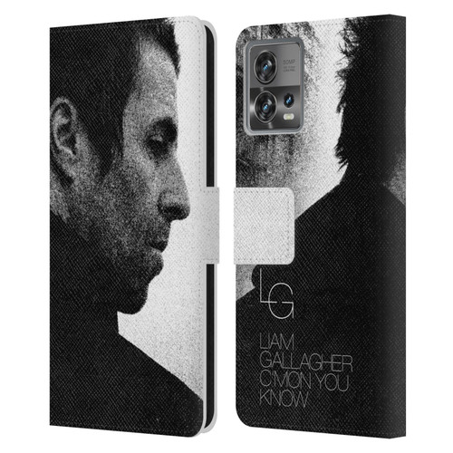 Liam Gallagher Graphics C'mon You Know Album Leather Book Wallet Case Cover For Motorola Moto Edge 30 Fusion
