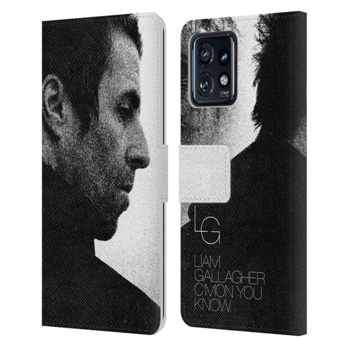 Liam Gallagher Graphics C'mon You Know Album Leather Book Wallet Case Cover For Motorola Moto Edge 40 Pro