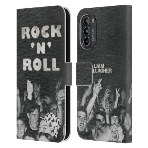 Liam Gallagher Graphics Album Cover Leather Book Wallet Case Cover For Motorola Moto G82 5G