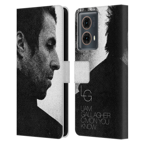 Liam Gallagher Graphics C'mon You Know Album Leather Book Wallet Case Cover For Motorola Moto G85