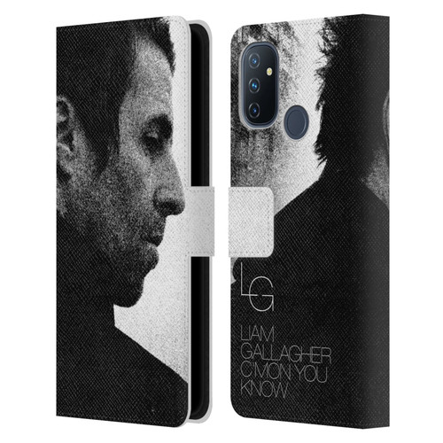 Liam Gallagher Graphics C'mon You Know Album Leather Book Wallet Case Cover For OnePlus Nord N100
