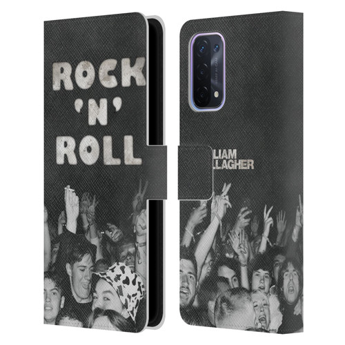Liam Gallagher Graphics Album Cover Leather Book Wallet Case Cover For OPPO A54 5G