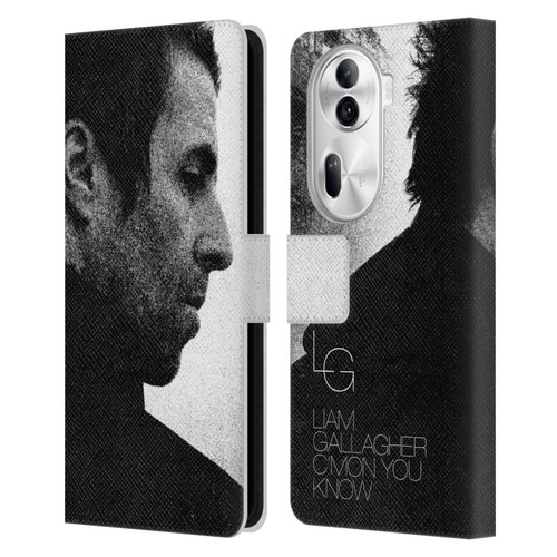 Liam Gallagher Graphics C'mon You Know Album Leather Book Wallet Case Cover For OPPO Reno11