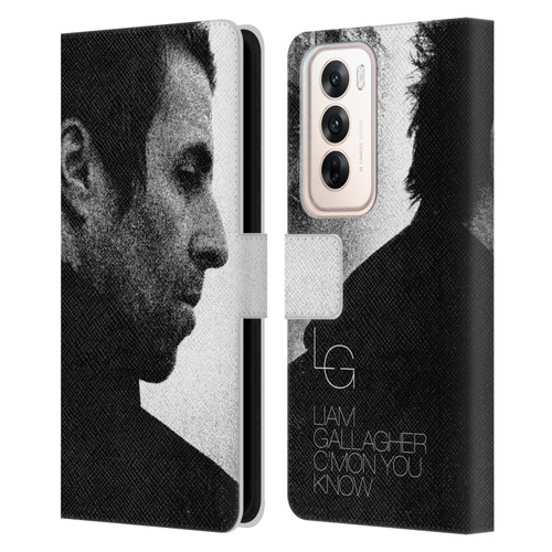 Liam Gallagher Graphics C'mon You Know Album Leather Book Wallet Case Cover For OPPO Reno12 5G
