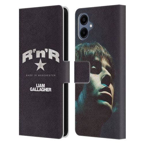 Liam Gallagher Graphics R 'N' R Star Leather Book Wallet Case Cover For Samsung Galaxy A06 4G