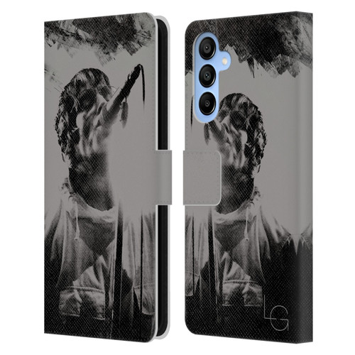 Liam Gallagher Graphics Concert Leather Book Wallet Case Cover For Samsung Galaxy A16 5G