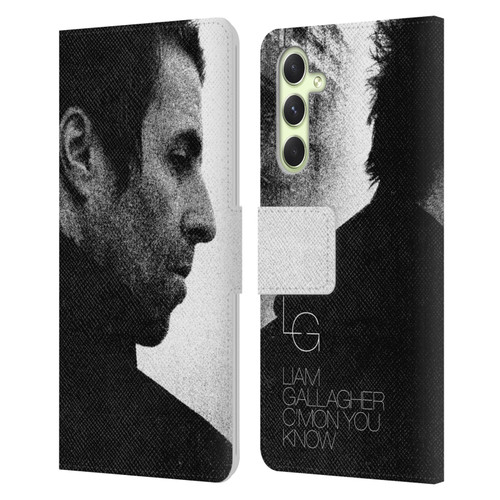 Liam Gallagher Graphics C'mon You Know Album Leather Book Wallet Case Cover For Samsung Galaxy A54 5G