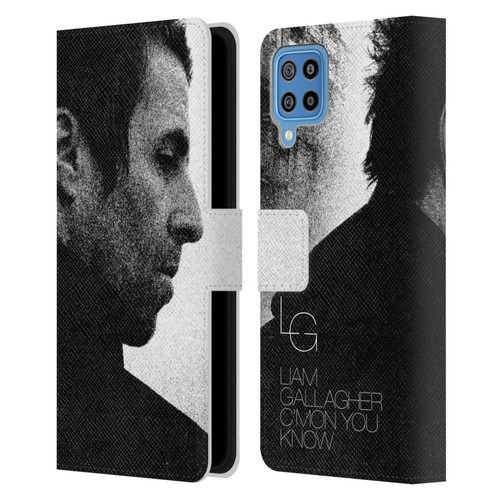Liam Gallagher Graphics C'mon You Know Album Leather Book Wallet Case Cover For Samsung Galaxy F22 (2021)