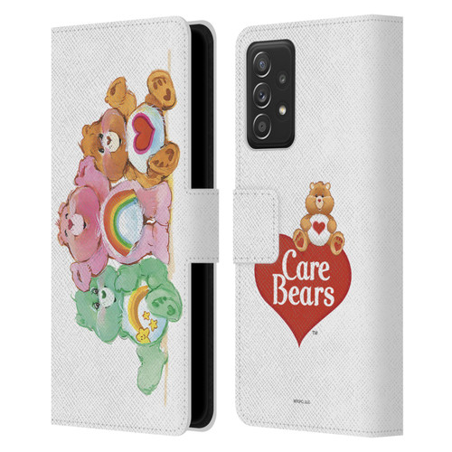 Care Bears Classic Group Leather Book Wallet Case Cover For Samsung Galaxy A53 5G (2022)