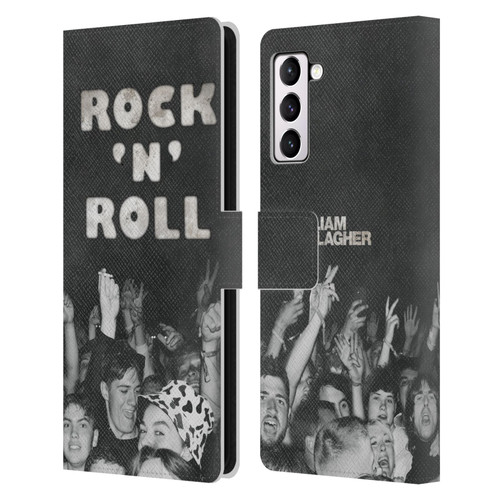 Liam Gallagher Graphics Album Cover Leather Book Wallet Case Cover For Samsung Galaxy S21+ 5G