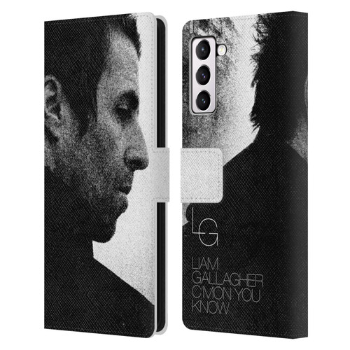 Liam Gallagher Graphics C'mon You Know Album Leather Book Wallet Case Cover For Samsung Galaxy S21+ 5G