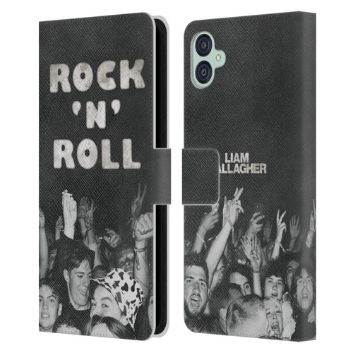 Liam Gallagher Graphics Album Cover Leather Book Wallet Case Cover For Samsung Galaxy M04 5G / A04e
