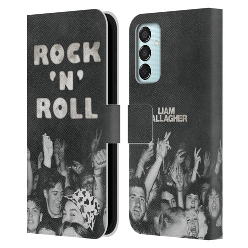 Liam Gallagher Graphics Album Cover Leather Book Wallet Case Cover For Samsung Galaxy M15/F15 5G