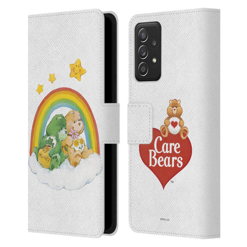 Care Bears Classic Rainbow 2 Leather Book Wallet Case Cover For Samsung Galaxy A53 5G (2022)
