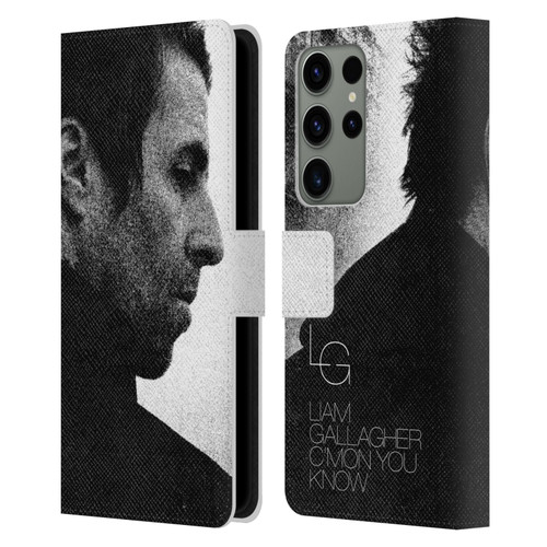 Liam Gallagher Graphics C'mon You Know Album Leather Book Wallet Case Cover For Samsung Galaxy S23 Ultra 5G