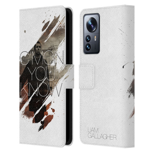 Liam Gallagher Graphics Concert Leather Book Wallet Case Cover For Xiaomi 12 Pro