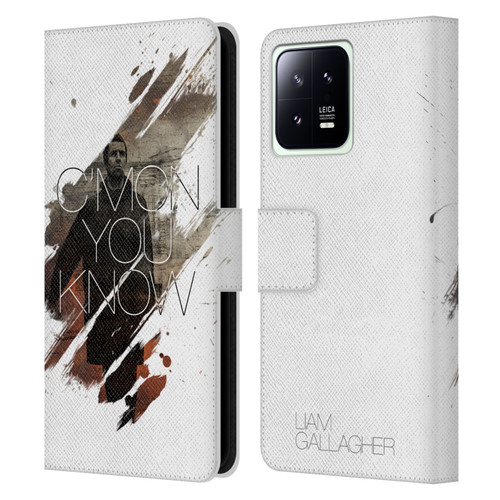 Liam Gallagher Graphics Concert Leather Book Wallet Case Cover For Xiaomi 13 5G