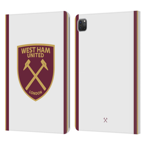 West Ham United FC 2024/25 Crest Kit Third Leather Book Wallet Case Cover For Apple iPad Pro 11 2020 / 2021 / 2022 West Ham United FC 2024/25 Crest Kit Third Leather Book Wallet Case Cover For Apple iPad Pro 11 2020 / 2021 / 2022