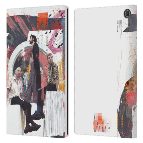 Biffy Clyro Graphics Band Art Leather Book Wallet Case Cover For Amazon Fire Max 11 2023