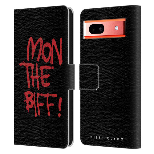 Biffy Clyro Graphics Mon The Biff Leather Book Wallet Case Cover For Google Pixel 7a