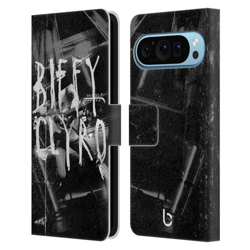 Biffy Clyro Graphics Black White Leather Book Wallet Case Cover For Google Pixel 9 / Pixel 9 Pro