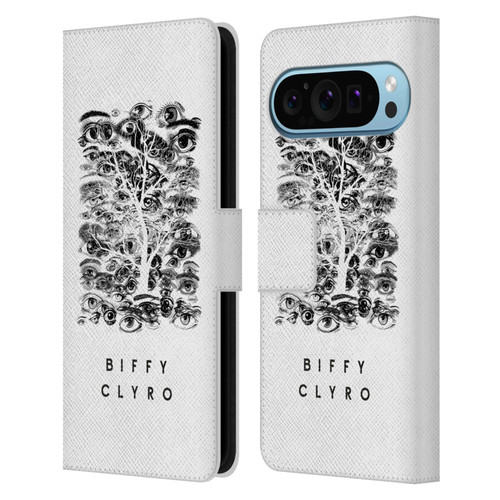 Biffy Clyro Graphics Eyes Leather Book Wallet Case Cover For Google Pixel 9 / Pixel 9 Pro