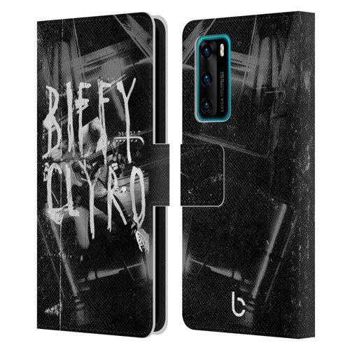 Biffy Clyro Graphics Black White Leather Book Wallet Case Cover For Huawei P40 5G