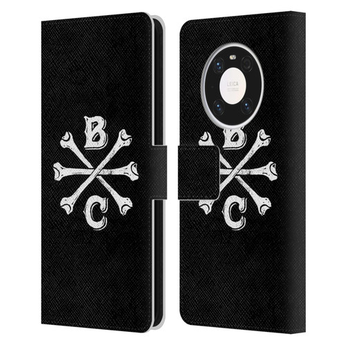 Biffy Clyro Graphics Bones Logo Leather Book Wallet Case Cover For Huawei Mate 40 Pro 5G