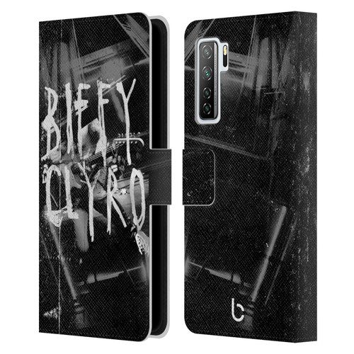 Biffy Clyro Graphics Black White Leather Book Wallet Case Cover For Huawei Nova 7 SE/P40 Lite 5G