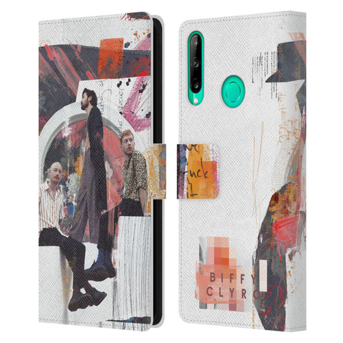 Biffy Clyro Graphics Band Art Leather Book Wallet Case Cover For Huawei P40 lite E