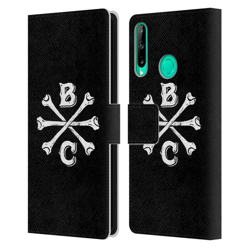 Biffy Clyro Graphics Bones Logo Leather Book Wallet Case Cover For Huawei P40 lite E