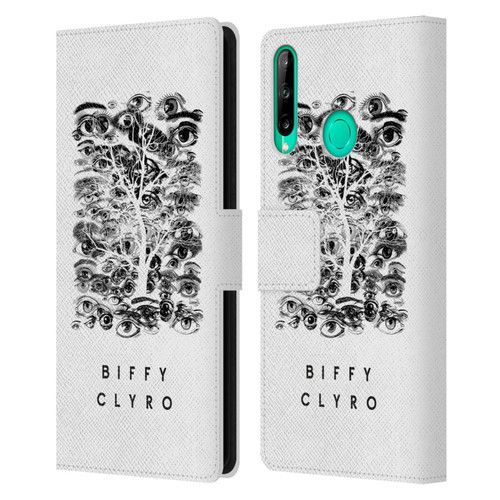 Biffy Clyro Graphics Eyes Leather Book Wallet Case Cover For Huawei P40 lite E