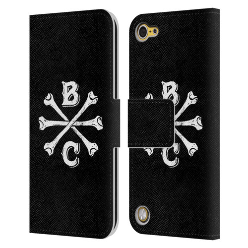 Biffy Clyro Graphics Bones Logo Leather Book Wallet Case Cover For Apple iPod Touch 5G 5th Gen