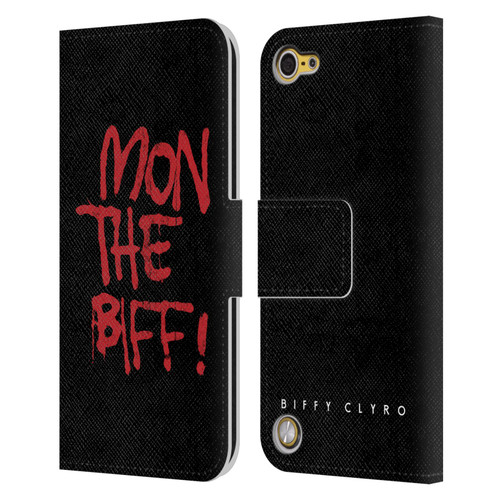 Biffy Clyro Graphics Mon The Biff Leather Book Wallet Case Cover For Apple iPod Touch 5G 5th Gen