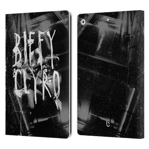 Biffy Clyro Graphics Black White Leather Book Wallet Case Cover For Apple iPad 10.2 2019/2020/2021