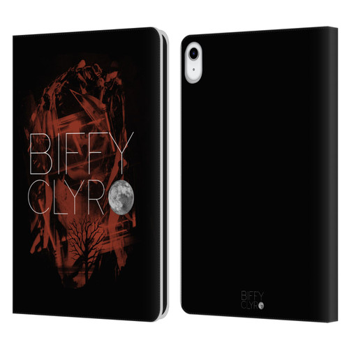 Biffy Clyro Graphics Red Leather Book Wallet Case Cover For Apple iPad 10.9 (2022)