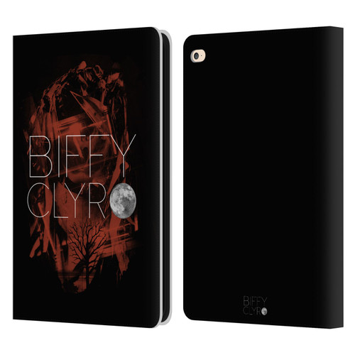Biffy Clyro Graphics Red Leather Book Wallet Case Cover For Apple iPad Air 2 (2014)