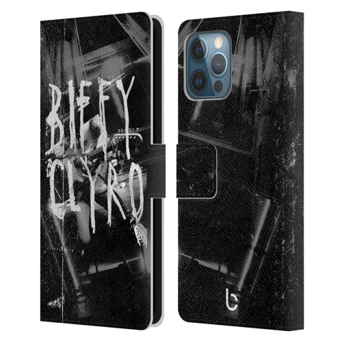 Biffy Clyro Graphics Black White Leather Book Wallet Case Cover For Apple iPhone 12 Pro Max