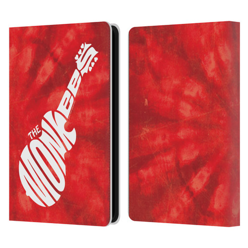 The Monkees Graphics Logo In Red Leather Book Wallet Case Cover For Amazon Kindle Paperwhite 5 (2021)