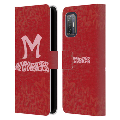 The Monkees Graphics Logotype Leather Book Wallet Case Cover For HTC Desire 21 Pro 5G