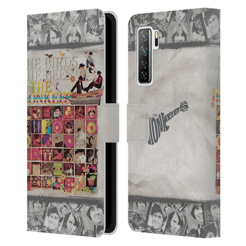 The Monkees Graphics The Birds And The Bees Leather Book Wallet Case Cover For Huawei Nova 7 SE/P40 Lite 5G