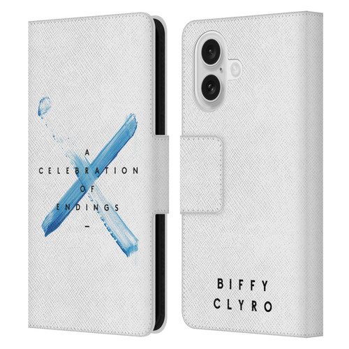 Biffy Clyro Graphics A Celebration Of Endings Leather Book Wallet Case Cover For Apple iPhone 16