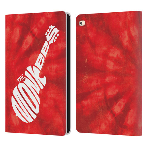 The Monkees Graphics Logo In Red Leather Book Wallet Case Cover For Apple iPad Air 2 (2014)