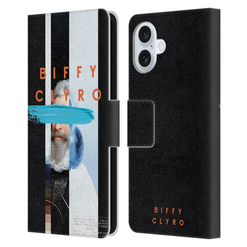 Biffy Clyro Graphics A Celebration Of Endings Album Leather Book Wallet Case Cover For Apple iPhone 16 Plus